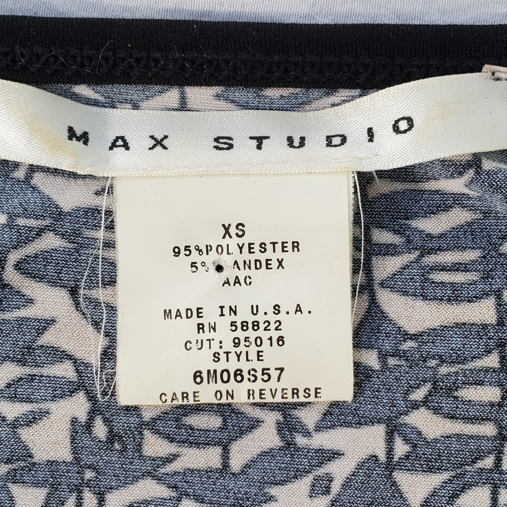 Donating Soon! Max Studio Belted Wrap Dress, Size XS - Picture 6 of 7